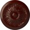 Ekena Millwork Vienna Ceiling Medallion (Fits Canopies up to 3 1/4"), 16 7/8"OD x 5/8"P, Brushed Mahogany CM17VIBMF - alternate 1